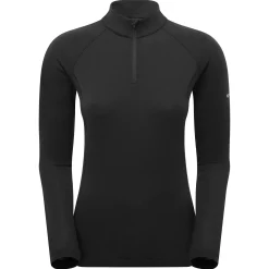 Montane Women's Malli Long Sleeve Zip Merino T-Shirt
